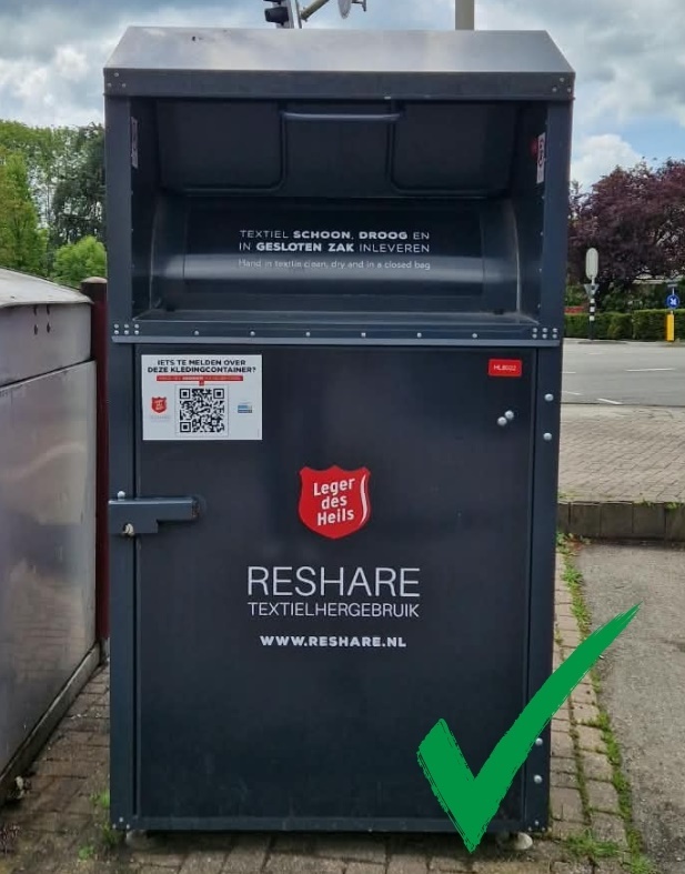 Kledingcontainers_officieel inzamelpunt