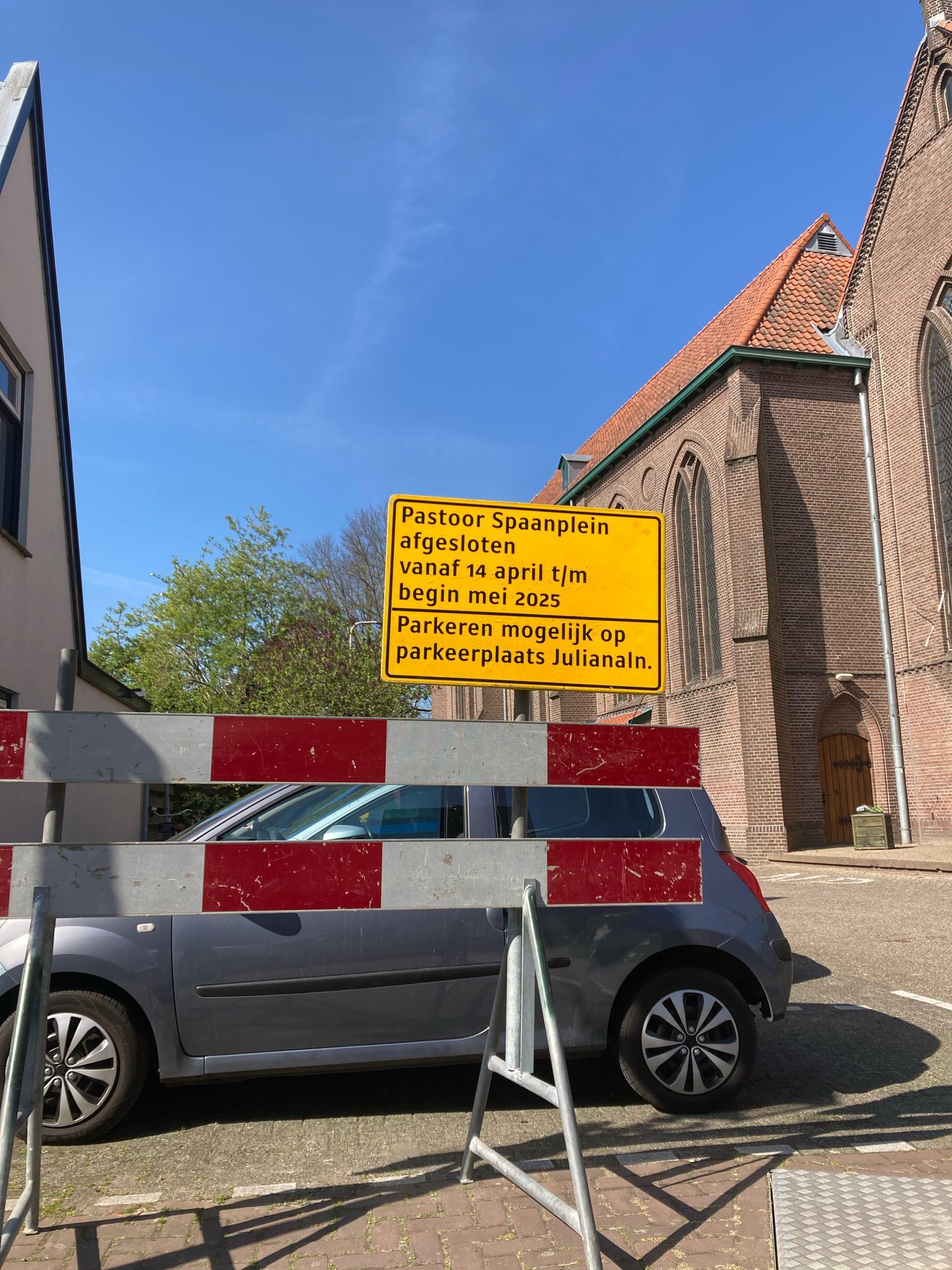 werkzaamheden pastoorspaanplein 3
