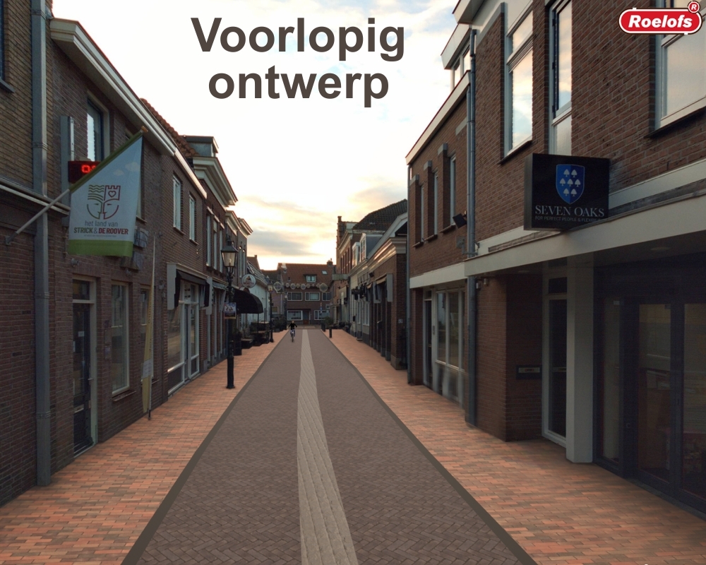 voorlopig ontwerp Hoogstraat Keizerstraat