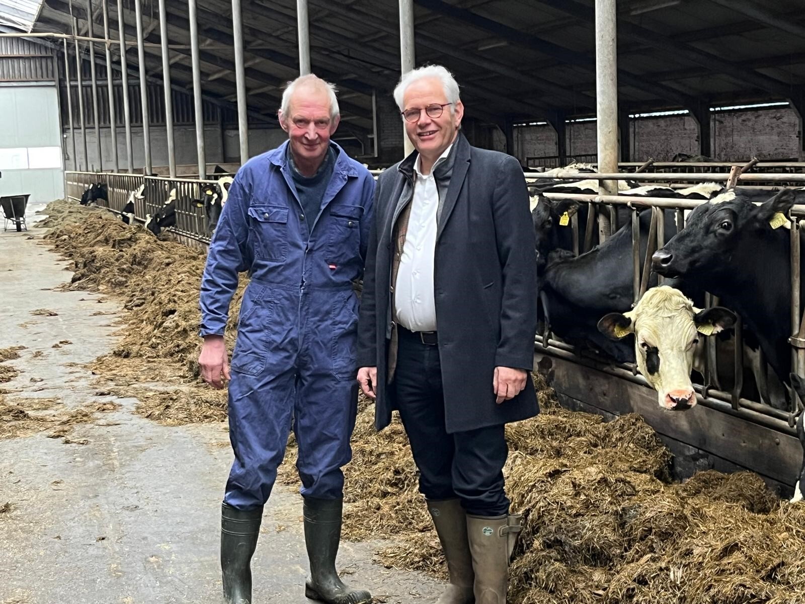 Foto Wim v W en Huig de With