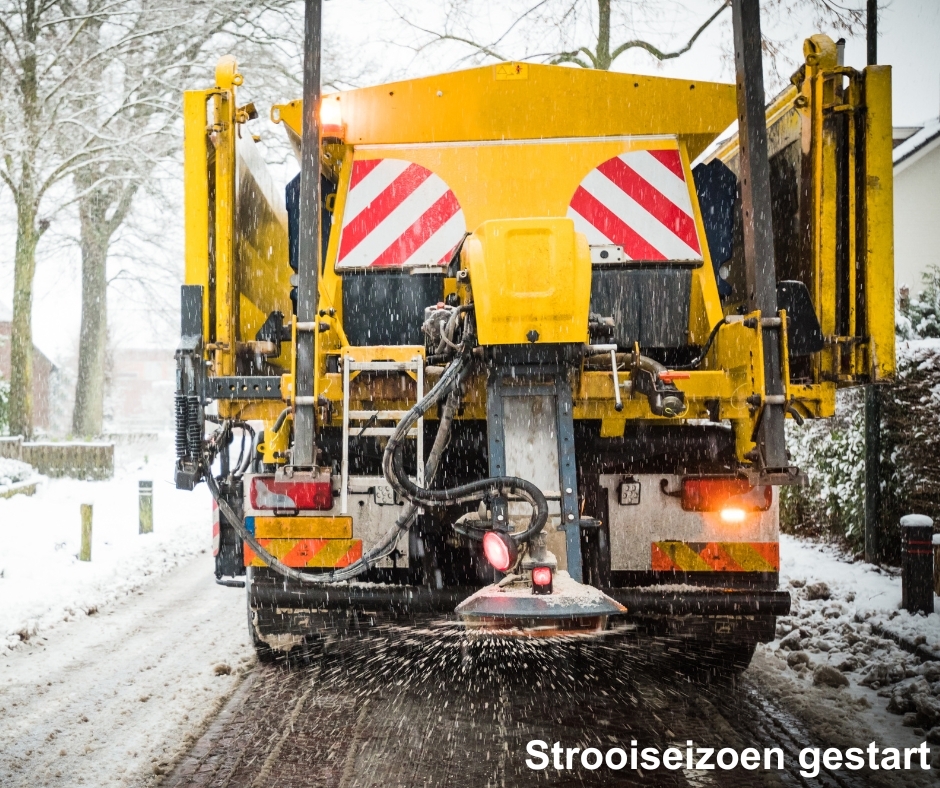 Strooiseizoen gestart
