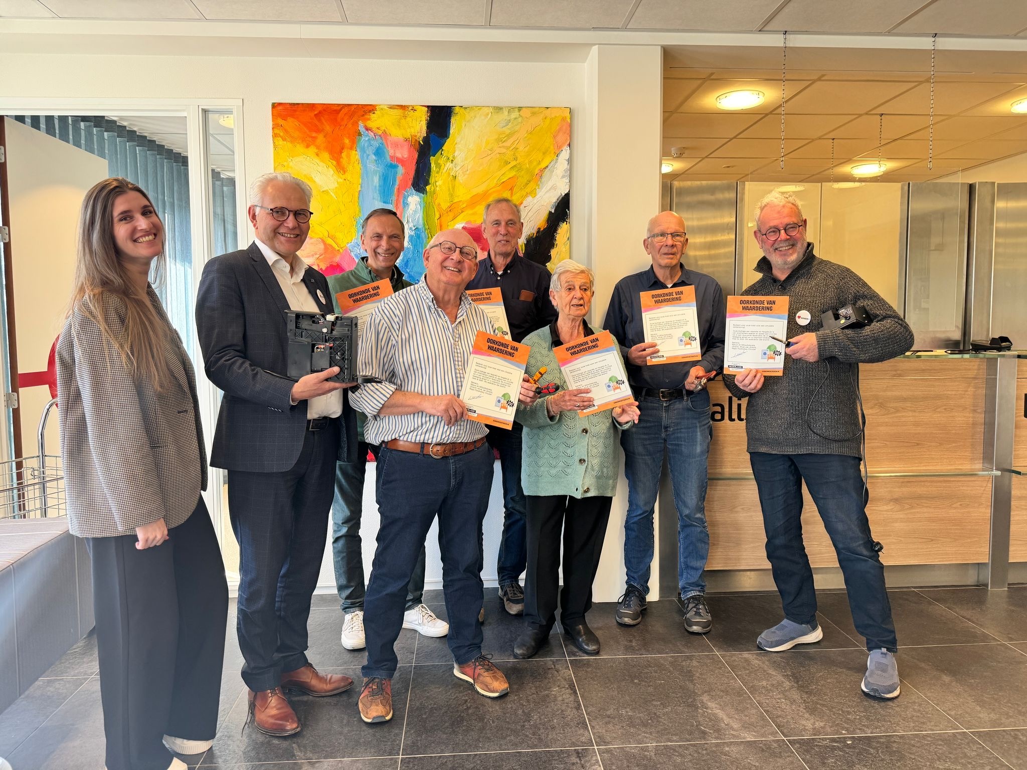 Oorkondes voor vrijwilligers