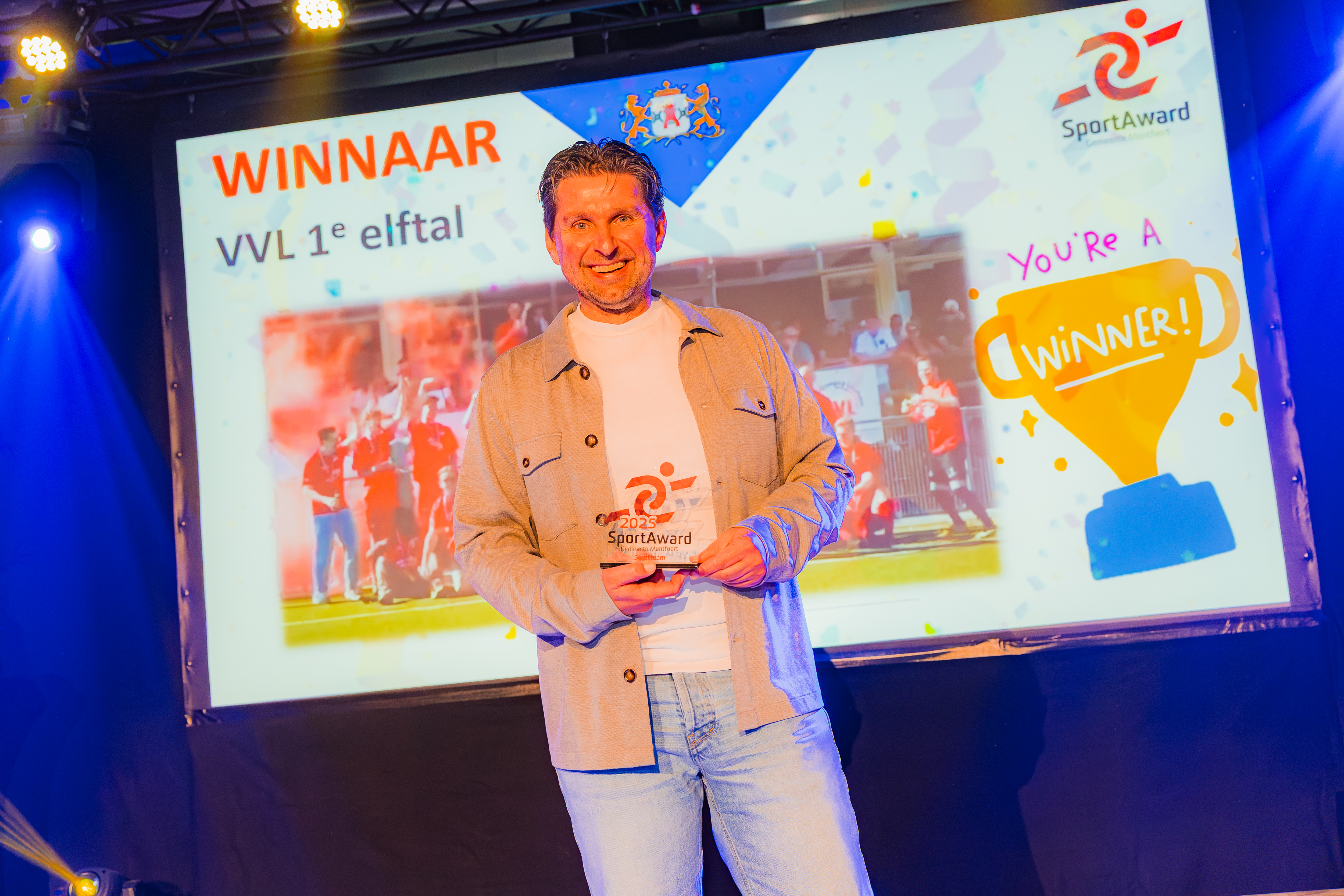 Voorzitter VVL Rene Baars