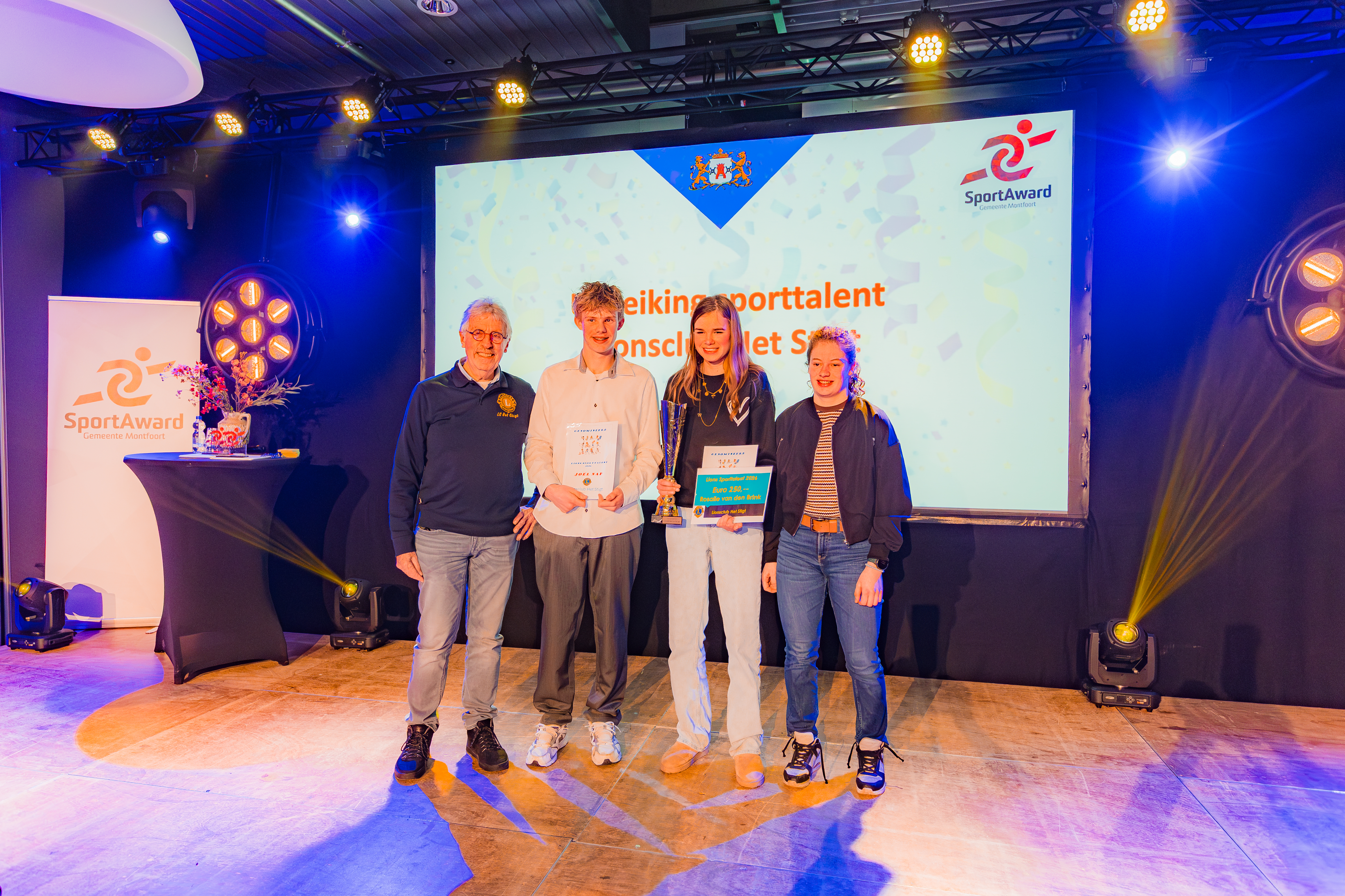 Uitreiking Lions talent